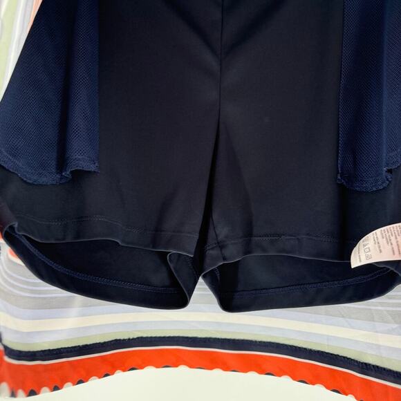 IZOD Golf Women's Striped Skort Size 14 Multicolor Stretch Polyester Blend - Picture 8 of 13